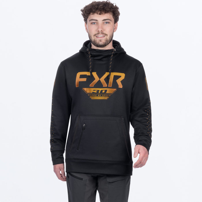 FXR 30 YEARS OF SPEED TECH PULLOVER HOODIE 2025 - Black/Kash