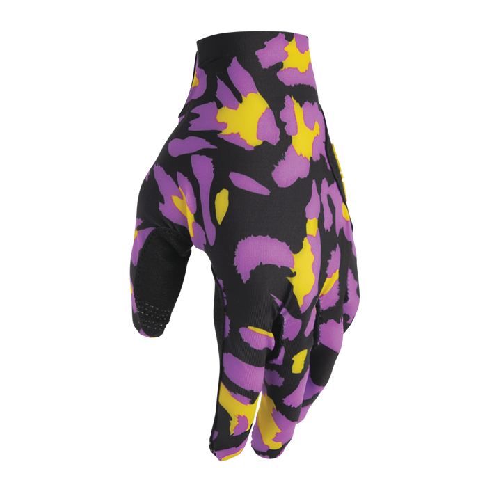 THOR SPORTMODE CHEETAH GLOVES 2026 in Yellow/Purple