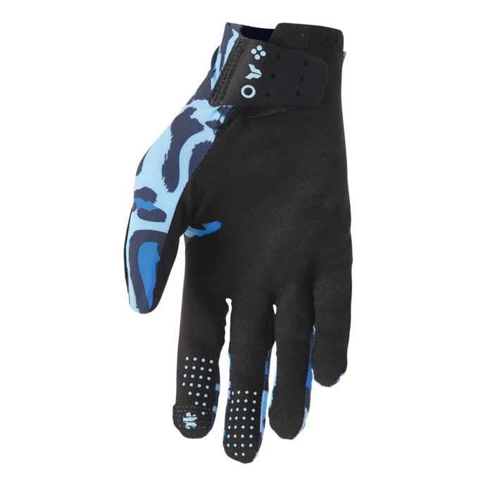 THOR SPORTMODE CHEETAH GLOVES 2026 in Blue/Midnight