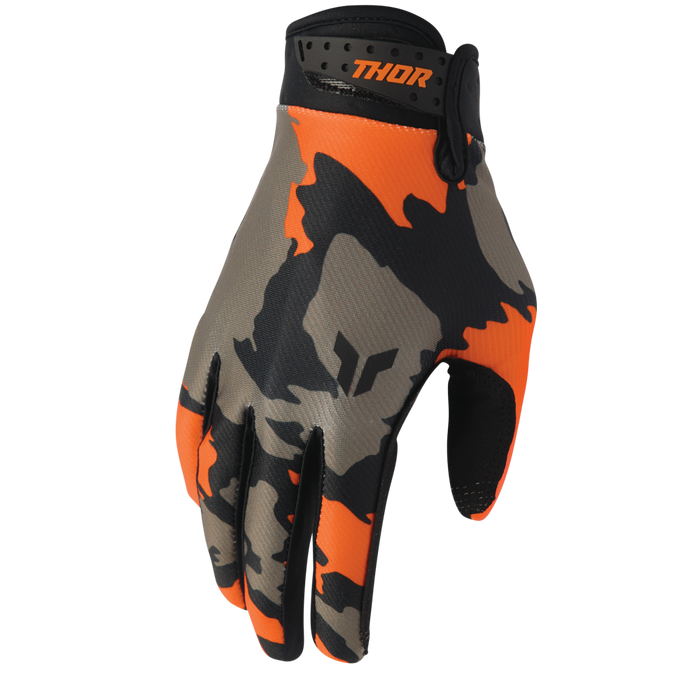 THOR LAUNCHMODE HUNTER GLOVES 2026 in Orange/Black
