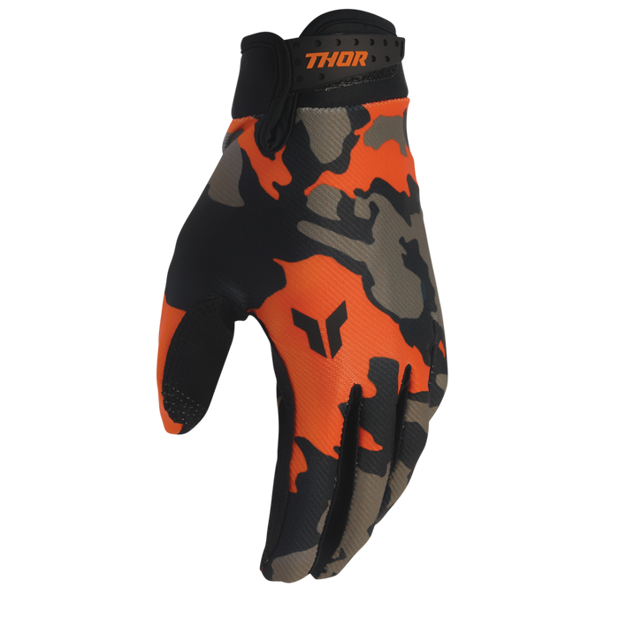 THOR LAUNCHMODE HUNTER GLOVES 2026 in Orange/Black