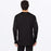 FXR VAPOR MERin O LONGSLEEVE in Black