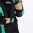 FXR COLD CROSS CX LITE MONOSUIT in Black/Asphalt/Mint