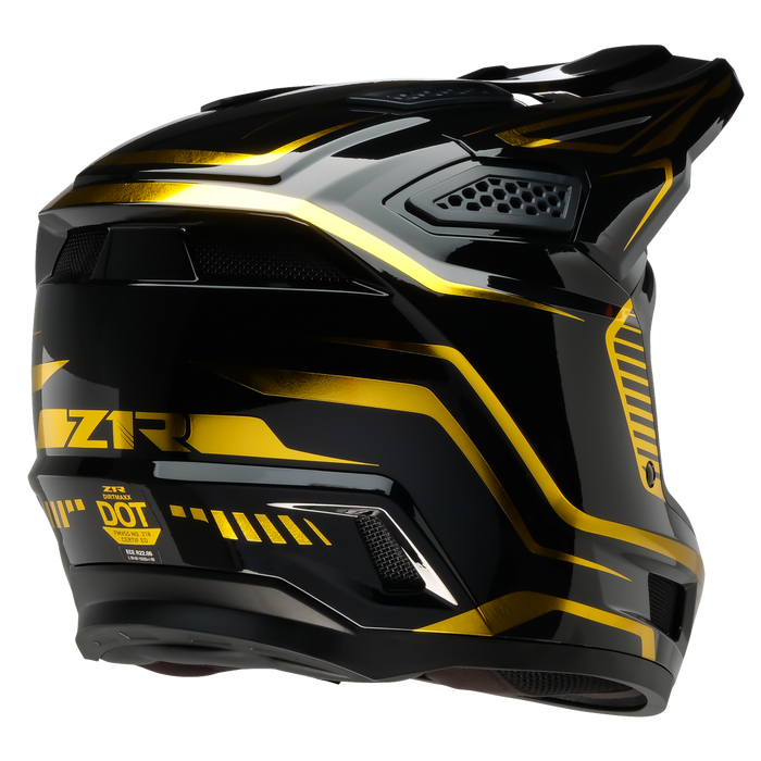 Z1R DIRTMAXX MONOGRAM HELMET 2026 in Black/Gold