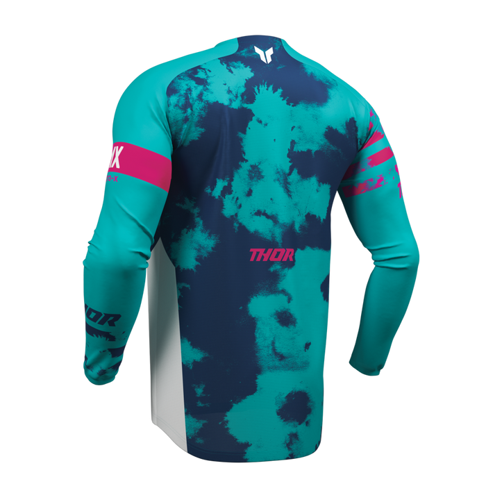 THOR LAUNCHMODE BLEACH JERSEY 2026 in White/Aqua