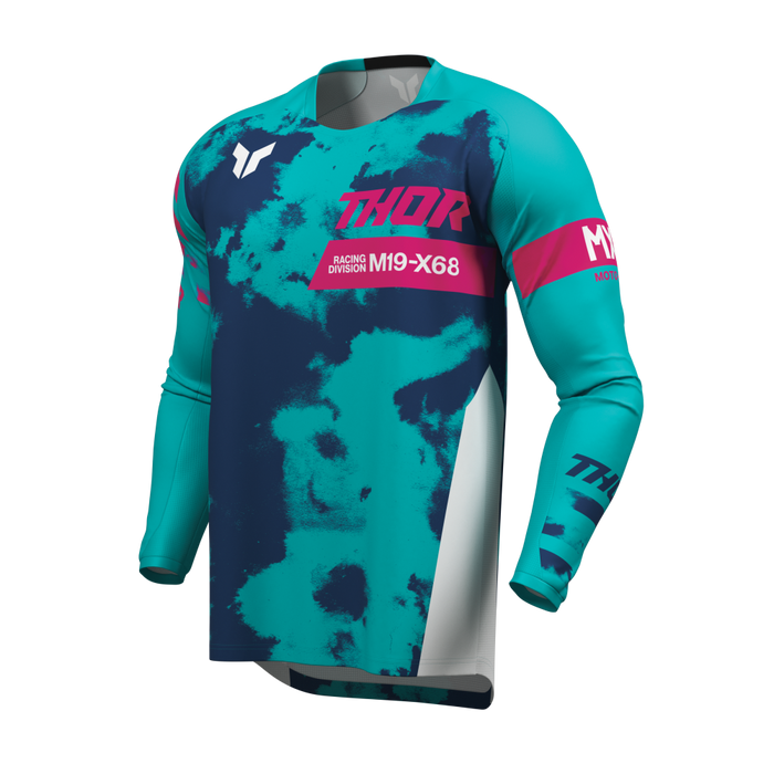 THOR LAUNCHMODE BLEACH JERSEY 2026 in White/Aqua