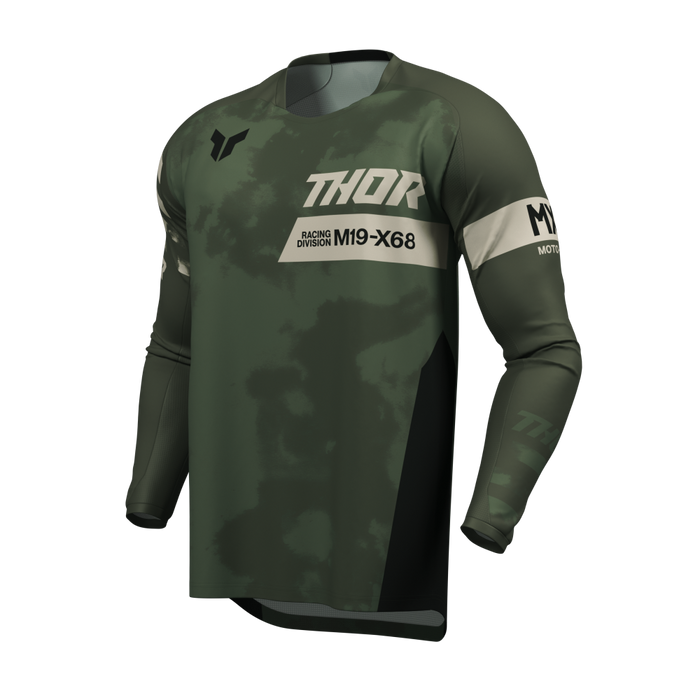 THOR LAUNCHMODE BLEACH JERSEY 2026 in Black/Camo