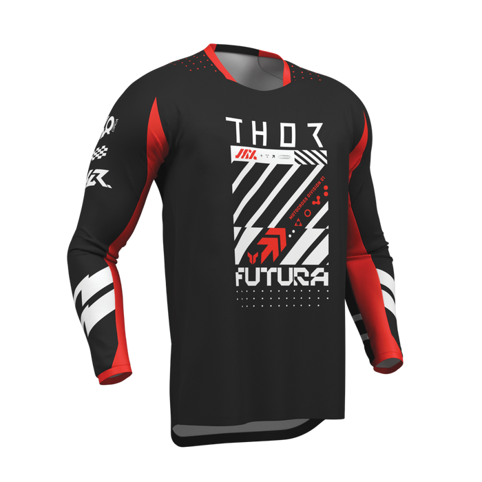 THOR LAUNCHMODE FUTURA JERSEY 2026 in Black/Red