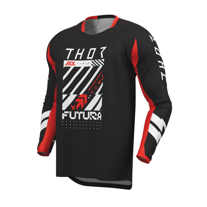 THOR LAUNCHMODE FUTURA JERSEY 2026 in Black/Red
