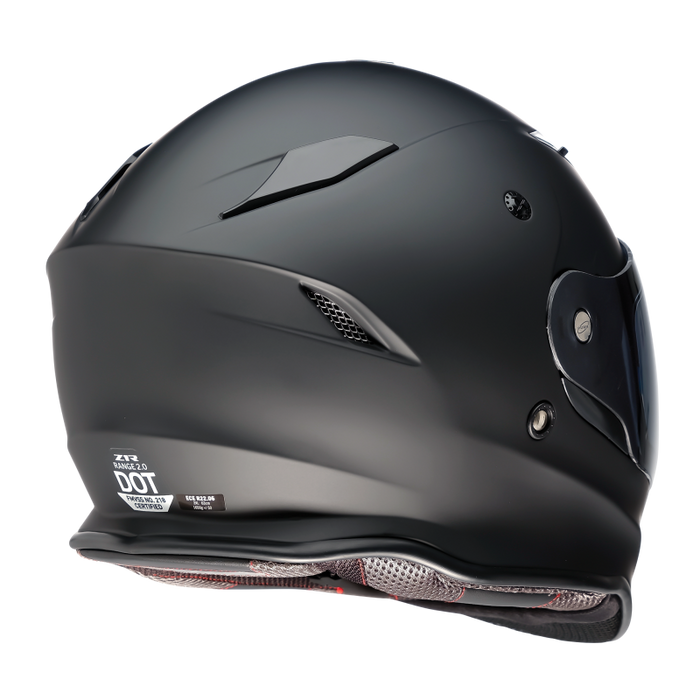 Z1R NEMESIS SMOKE HELMET 2026 in Flat Black