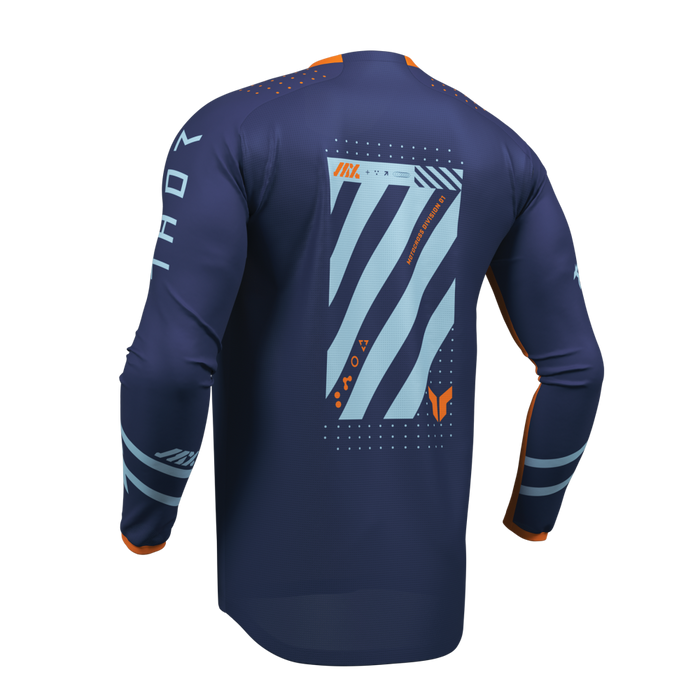 THOR LAUNCHMODE FUTURA JERSEY 2026 in Navy Orange