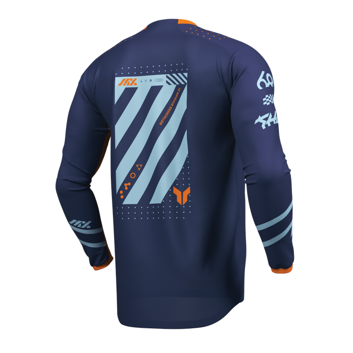 THOR LAUNCHMODE FUTURA JERSEY 2026 in Navy Orange