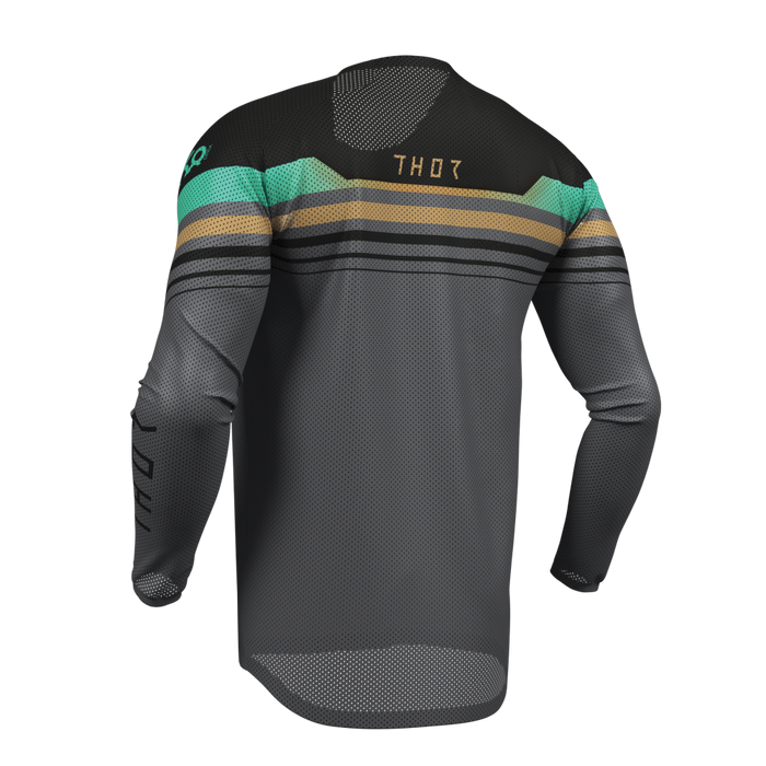 THOR LAUNCHMODE VENTED RAPTOR JERSEY 2026 in Black/Charcoal