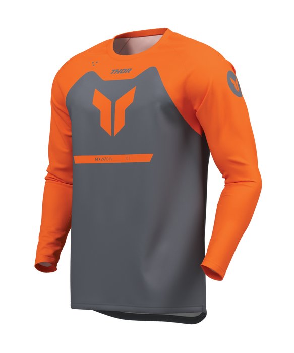 THOR RIDEMODE MENACE JERSEY 2026 in Charcoal