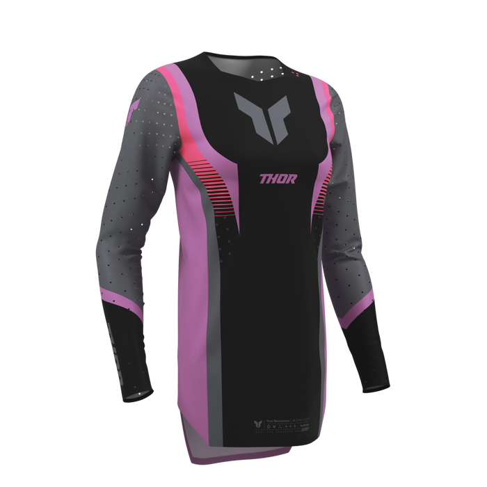 THOR SPORTMODE VELOCITY WOMEN'S JERSEY 2026 in Black/Orchid