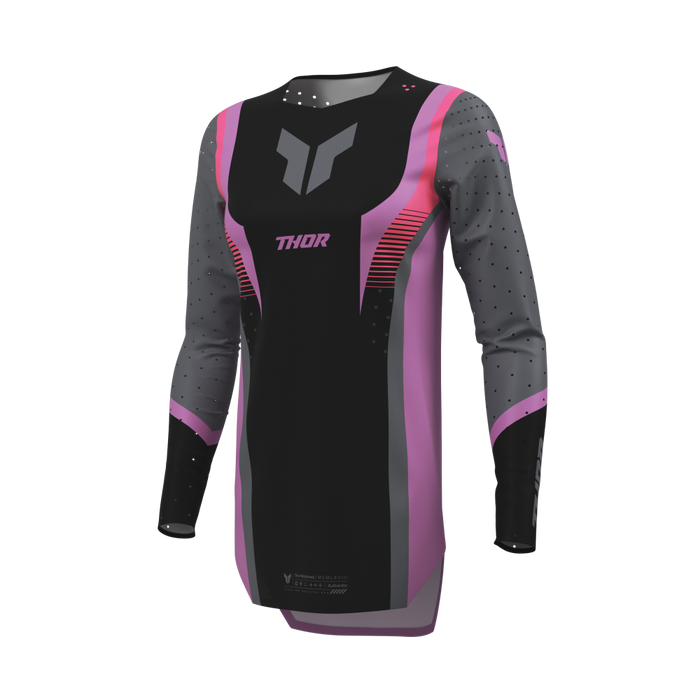 THOR SPORTMODE VELOCITY WOMEN'S JERSEY 2026 in Black/Orchid