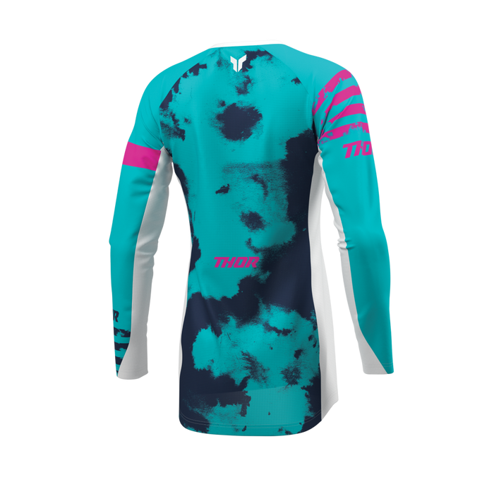 THOR LAUNCHMODE BLEACH WOMEN'S JERSEY 2026 in White/Aqua