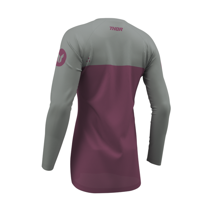 THOR RIDEMODE MENACE WOMEN'S JERSEY 2026 in Purple/Gray
