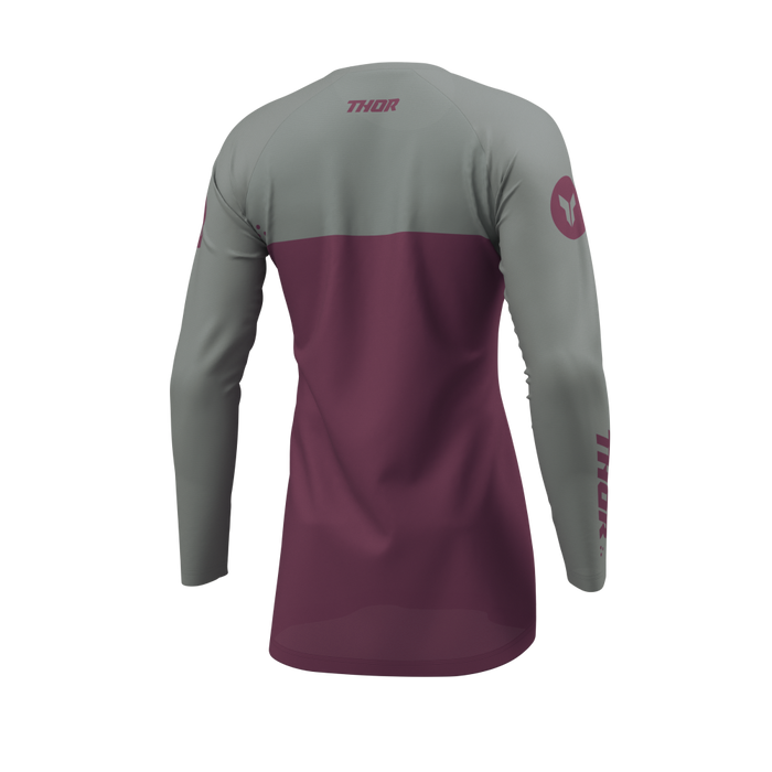 THOR RIDEMODE MENACE WOMEN'S JERSEY 2026 in Purple/Gray