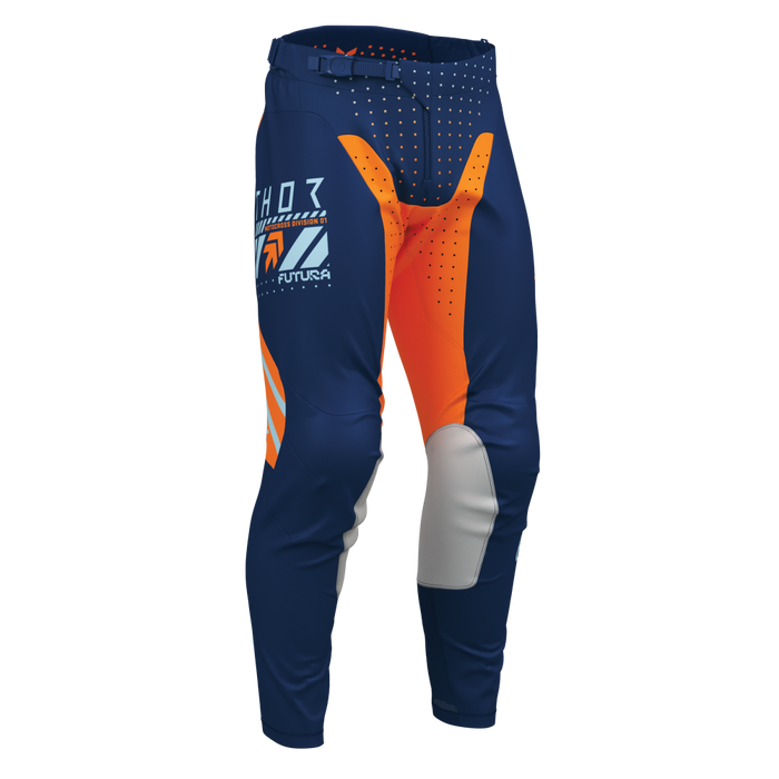 THOR LAUNCHMODE FUTURA PANTS 2026 in Navy/Orange