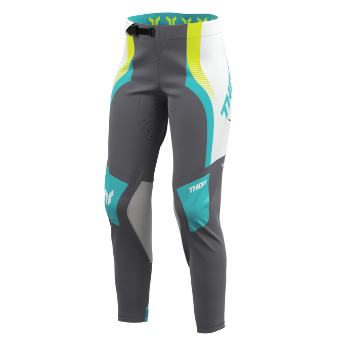THOR SPORTMODE VELOCITY WOMEN'S PANTS 2026 in Gray/Aqua