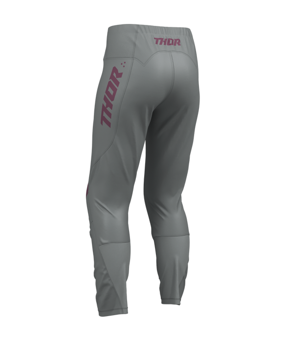 THOR RIDEMODE MENACE WOMEN'S PANTS 2026 in Purple/Gray