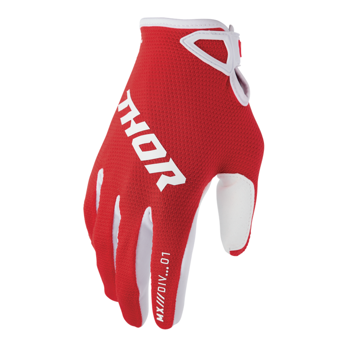 THOR RIDEMODE GLOVES 2026 in Red