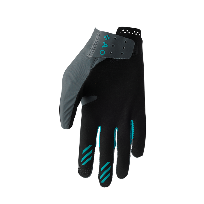 THOR WOMEN’S SPORTMODE GLOVES 2026 in Gray/Aqua