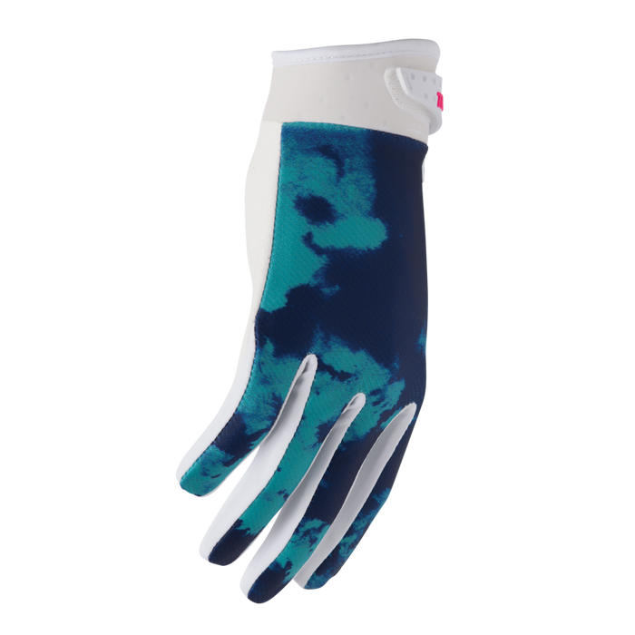 THOR LAUNCHMODE BLEACH GLOVES 2026 in White/Aqua