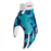 THOR YOUTH LAUNCHMODE BLEACH GLOVES 2026 in White/Aqua