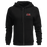 THOR VANTAGE ZIP-UP HOODIE 2026 in Black