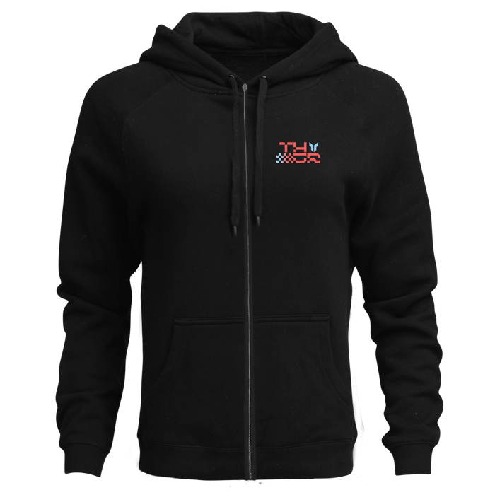 THOR VANTAGE ZIP-UP HOODIE 2026 in Black