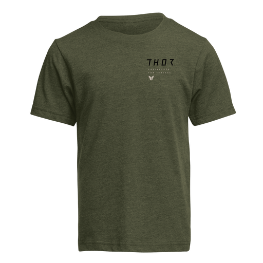 THOR YOUTH BOYS STAMP T-SHIRT 2026 in Olive