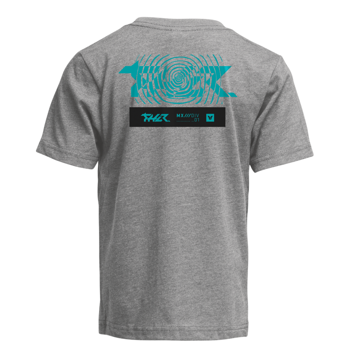 THOR YOUTH BOYS MIND CONTROL T-SHIRT 2026S in Heather Gray