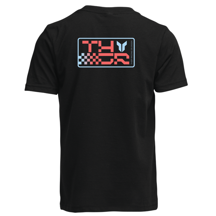 THOR YOUTH BOYS VANTAGE T-SHIRT 2026 in Black