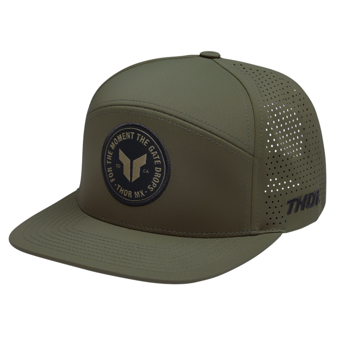 THOR BADGE SNAPBACK HAT 2025 in Olive