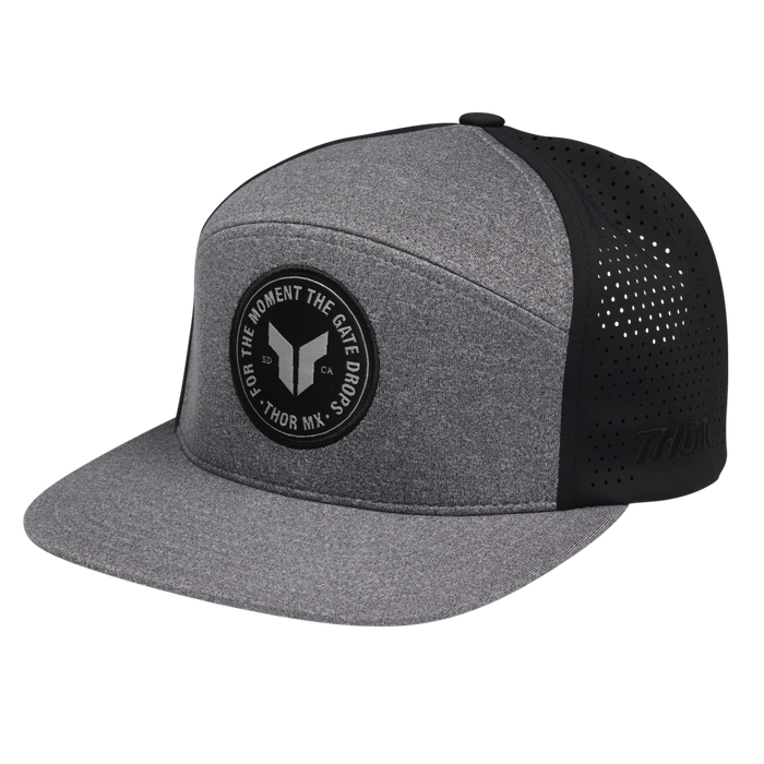THOR BADGE SNAPBACK HAT 2025 in Heather gray/ Black