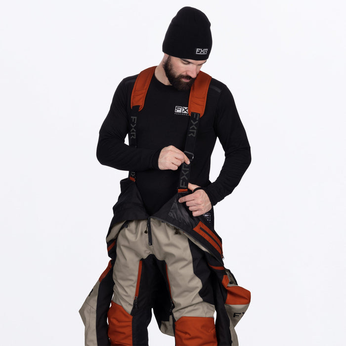 FXR HELIUM LITE MONOSUITS  2026 - Stone/Burnt Orange