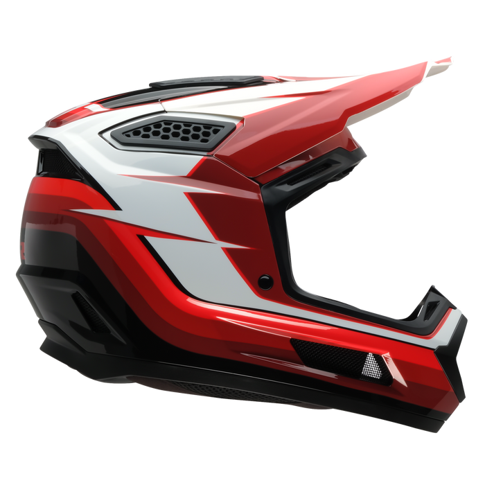 Z1R DIRTMAXX VORTEX HELMET 2026 in Red/White