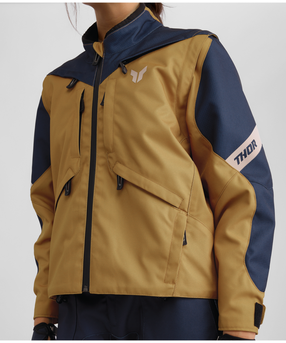 THOR TERRAIN WOMEN’S JACKET 2026 in Caramel/Midnight