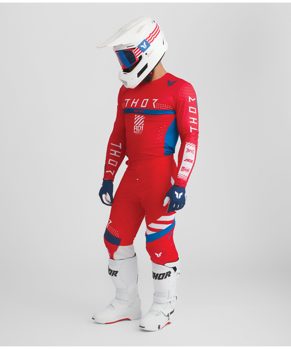 THOR SPORTMODE SYNTH JERSEY 2026 in Red