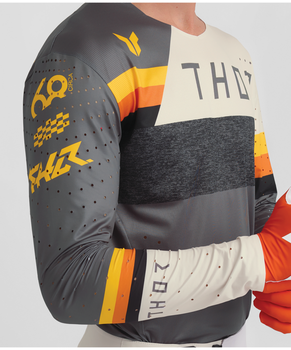 THOR SPORTMODE LEAGUE JERSEY 2026 in Charcoal/White