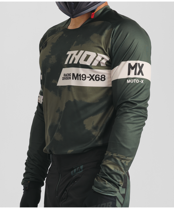THOR LAUNCHMODE BLEACH JERSEY 2026 in Black/Camo