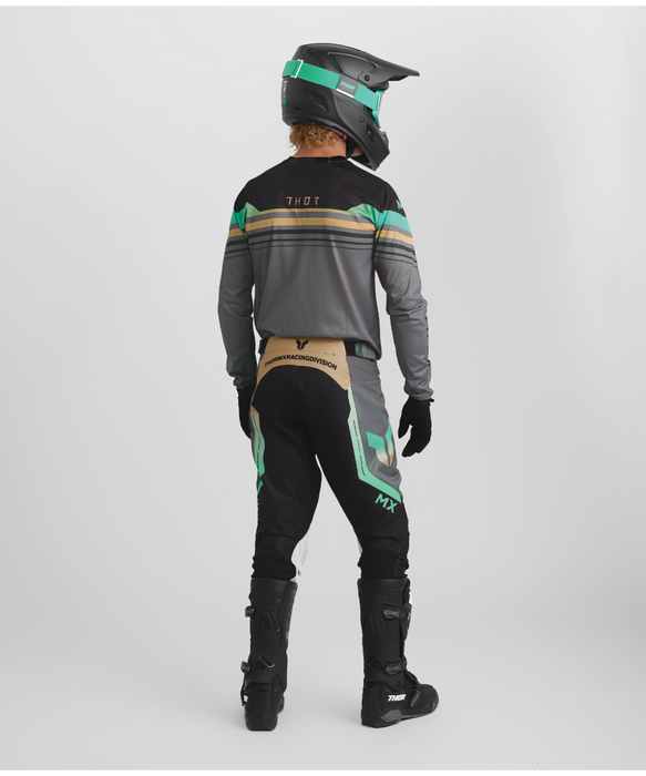 THOR LAUNCHMODE VENTED RAPTOR JERSEY 2026 in Black/Charcoal