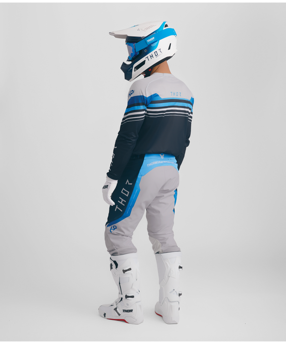 THOR LAUNCHMODE VENTED RAPTOR JERSEY 2026 in Midnight/Gray