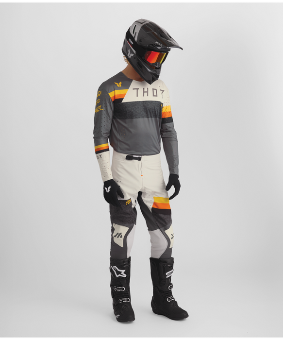 THOR SPORTMODE LEAGUE PANTS 2026 in Charcoal/White