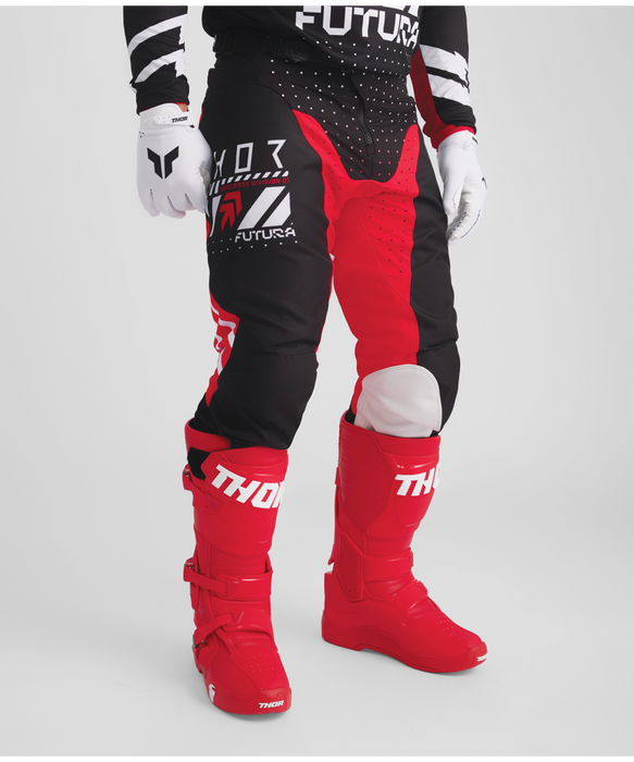 THOR LAUNCHMODE FUTURA PANTS 2026 in Black/Red