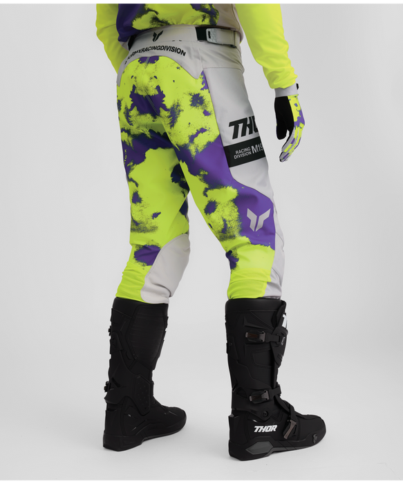 THOR LAUNCHMODE BLEACH PANTS 2026 in Gray/Acid