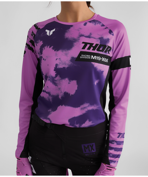THOR LAUNCHMODE BLEACH WOMEN'S JERSEY 2026 in Black/Orchid