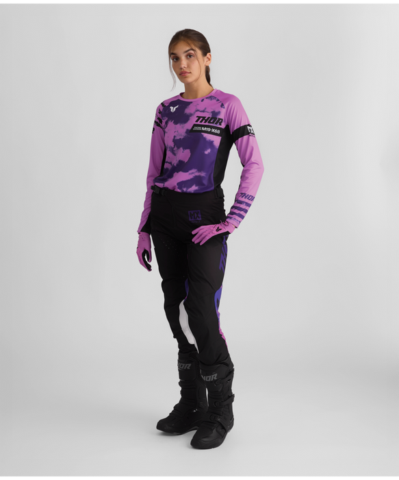 THOR LAUNCHMODE BLEACH WOMEN'S JERSEY 2026 in Black/Orchid